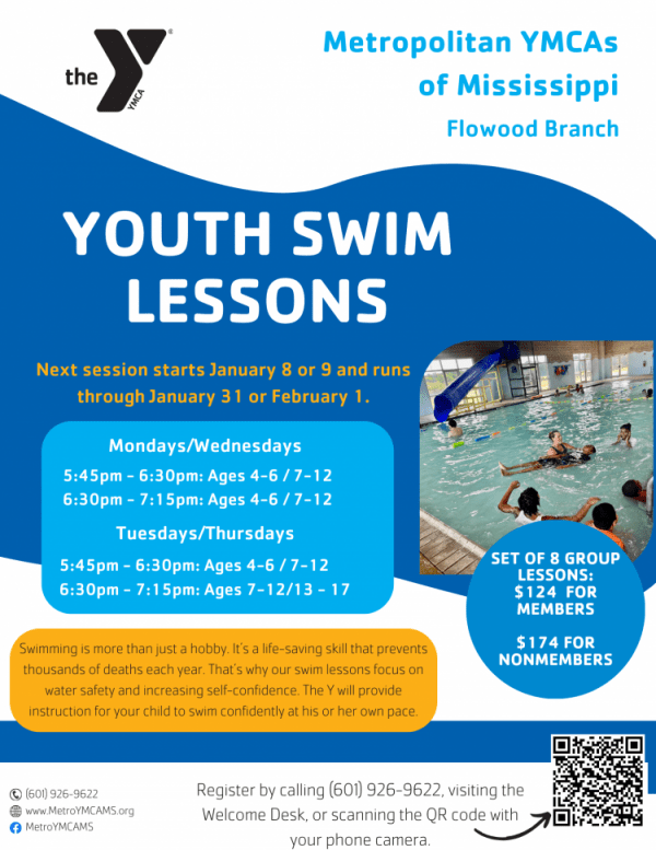 Swim Lessons Metropolitan YMCAs of Mississippi